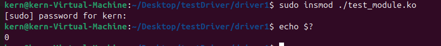 insmod